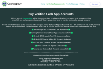 Top 3 Sites To Buy Verified Cash App Accounts In This Year