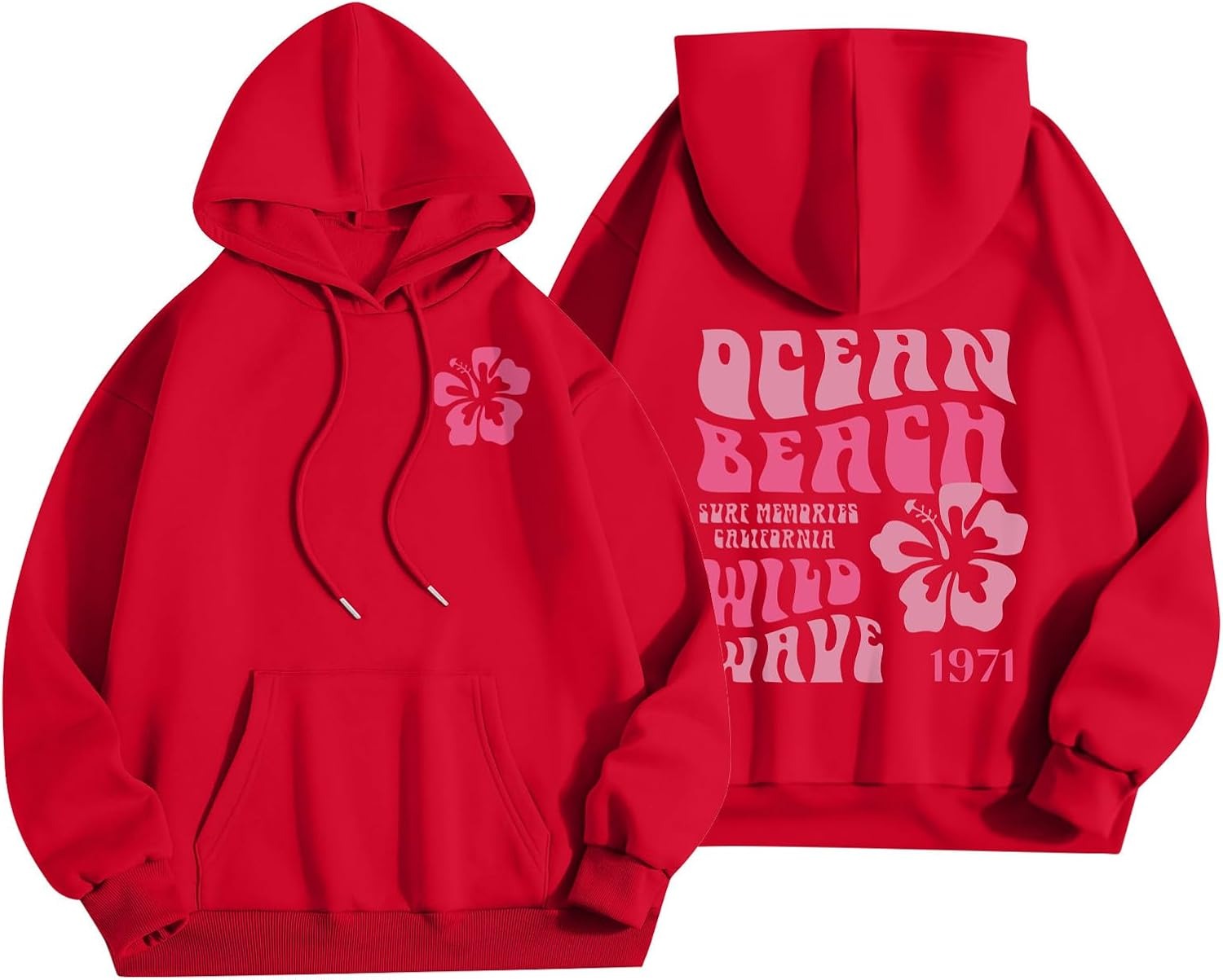The Pink Palm Puff Hoodie