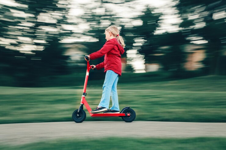 Can a Child Ride an Electric Scooter on the Pavement?