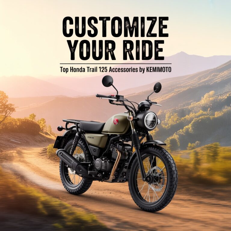 Customize Your Ride: Top Honda Trail 125 Accessories from Kemimoto