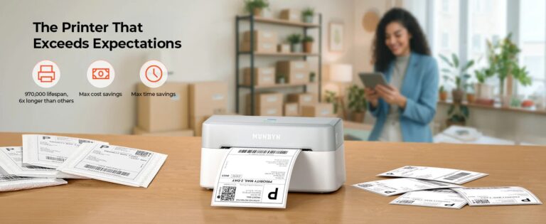 Print Smarter, Ship Faster: MUNBYN Shipping Label Solutions for Every Business