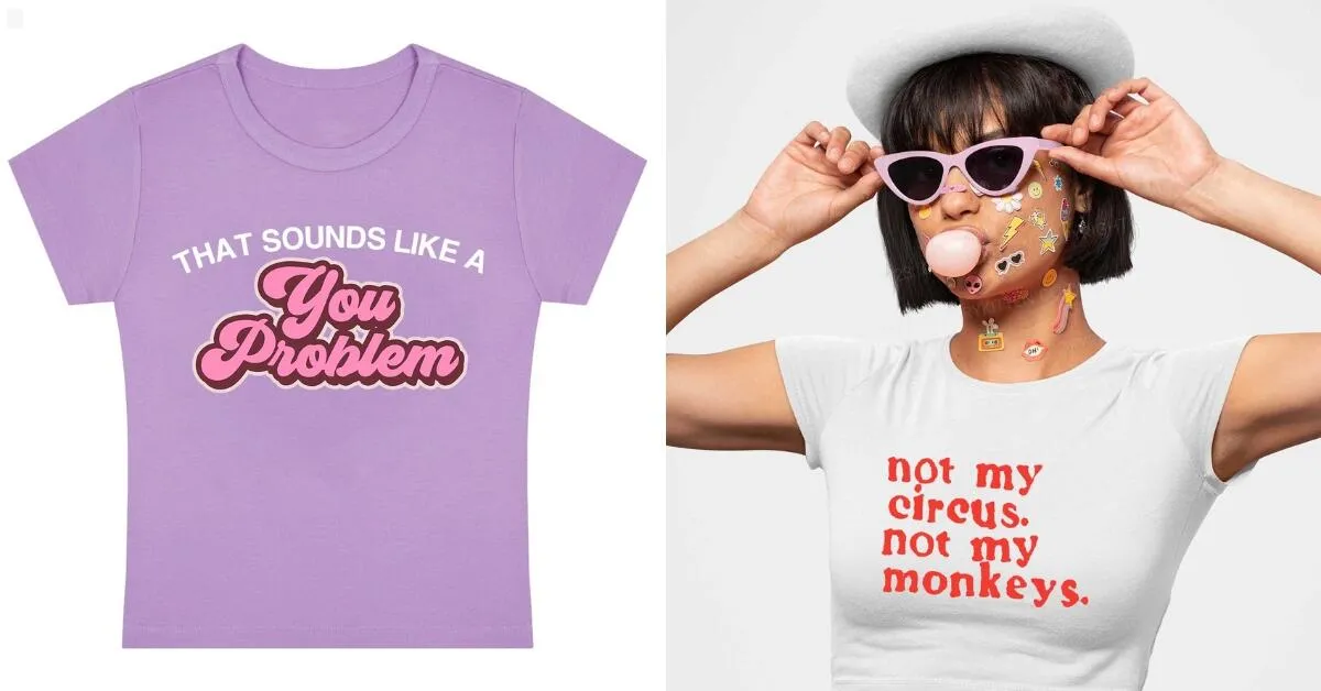 Cute Baby Tees and Oversized Y2K Jersey Looks at cherrykitten