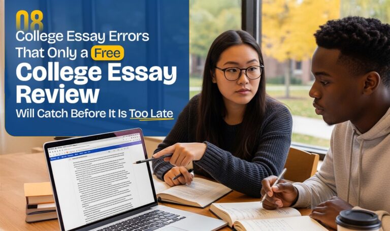 8 College Essay Errors That Only a Free College Essay Review Will Catch Before It Is Too Late